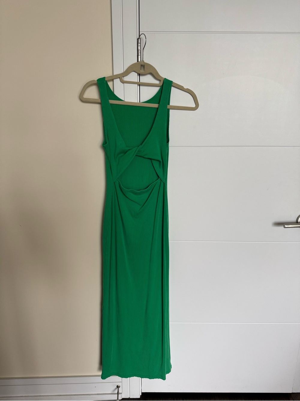 Lspace cutout maxi dress with side slit